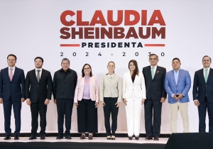 Claudia Sheinbaum define como prioridad obras de infraestructura en agua potable y carreteras junto a gobernadores del noreste del país