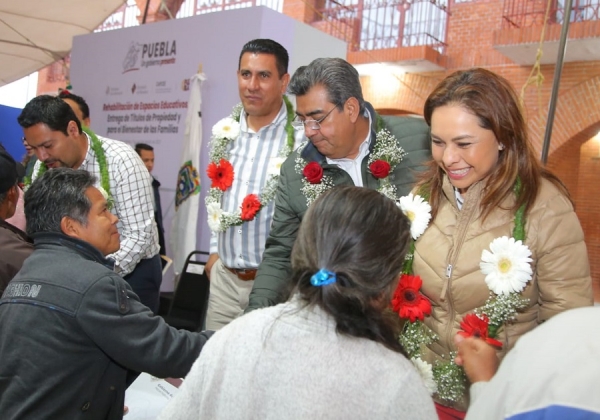 Inaugura Sergio Salomón instalaciones del Instituto de Educación Digital en Yehualtepec