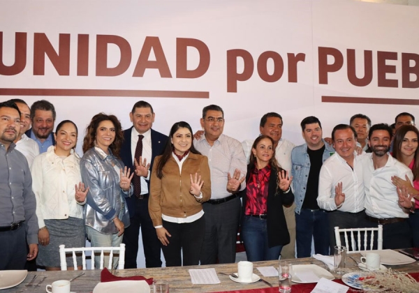 Puebla será un referente de trabajo, unidad y organización: Alejandro Armenta