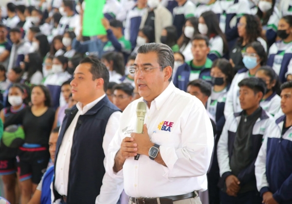 Favorece gobierno de Sergio Salomón al medio ambiente y desarrollo integral de jóvenes