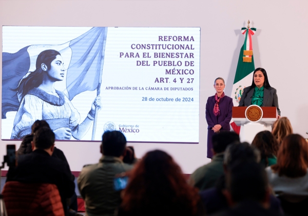 Claudia Sheinbaum acusa al PAN de votar contra programas del Bienestar