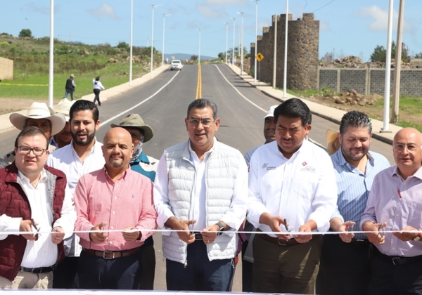 Con obra carretera y programas sociales, Sergio Salomón impulsa progreso integral en Chignahuapan