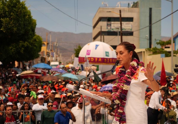 No vamos a dejar solo a Oaxaca, vamos a poner nuestro corazón y nuestro empeño: Sheinbaum