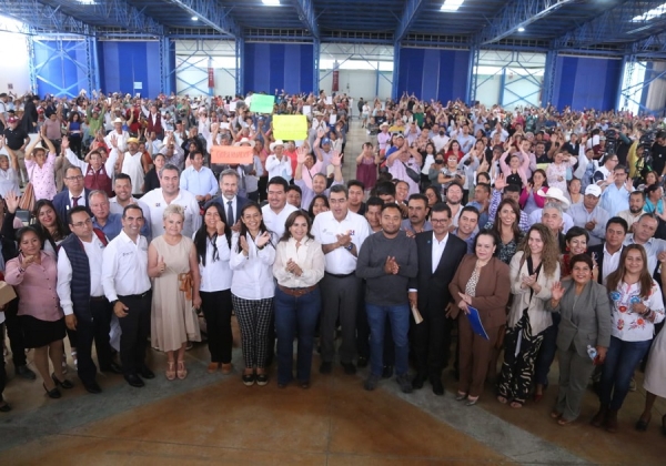 Llama Sergio Salomón a hacerle frente al cambio climático mediante programas de resiliencia