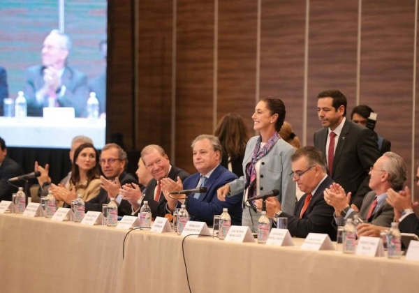 Sheinbaum se reúne con integrantes del Consejo Coordinador Empresarial