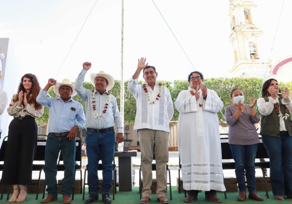 El gobierno de Puebla invierte para rescatar la infraestructura educativa y edificios históricos: Sergio Salomón