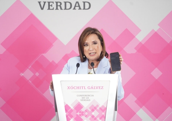 El eje central de mi campaña será la seguridad: Xóchitl Gálvez