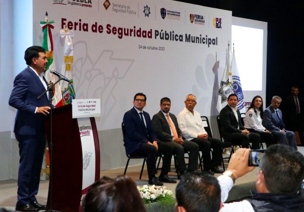 Privilegia gobierno de Puebla espacios para brindar servicios en materia de seguridad