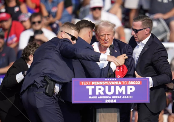 Publica NYT foto de la bala que lesionó a Donald Trump en atentado en Pennsylvania