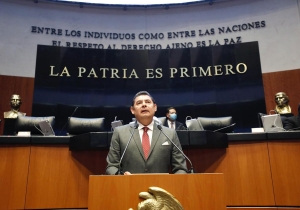 Senado de la República concede licencia a Alejandro Armenta