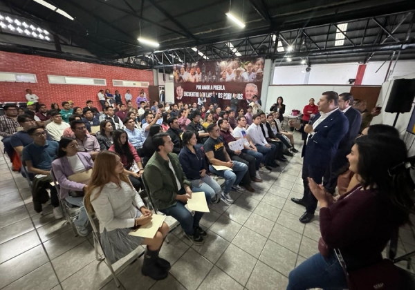 Las juventudes son el presente de nuestro país: Armenta