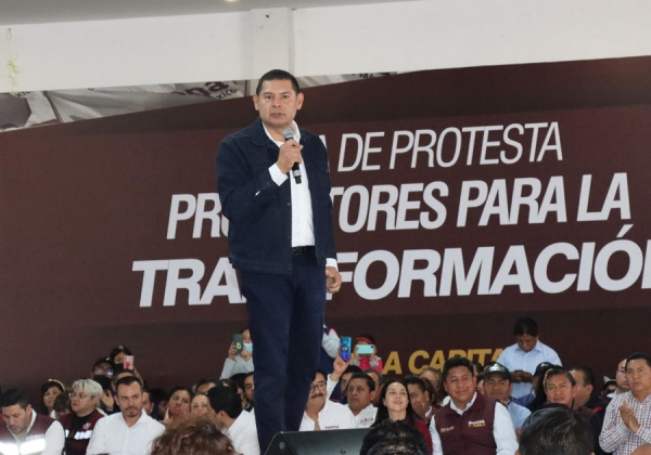 Alejandro Armenta trabaja por el bienestar de Puebla y su gente