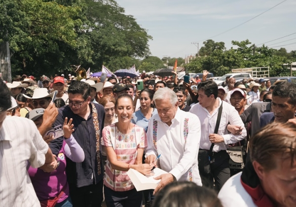 Vamos a seguir construyendo caminos artesanales: Claudia Sheinbaum