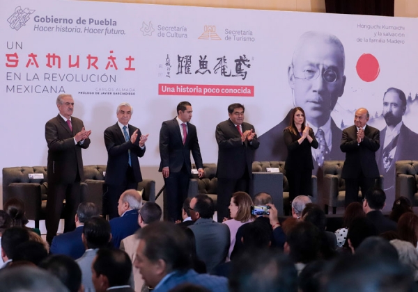 Presentan libro sobre la protección japonesa a la familia de Madero