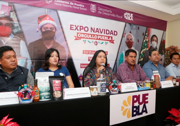 Organiza SDR “Expo Navidad Orgullo Puebla”