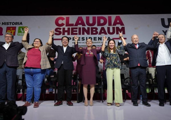 &#039;¡Vamos a seguir haciendo historia!&#039;: Claudia Sheinbaum