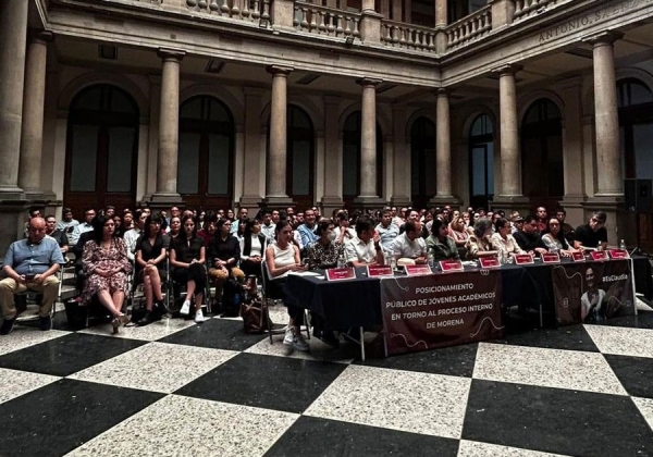 Miembros de la comunidad científica y académica, a favor de Claudia Sheinbaum