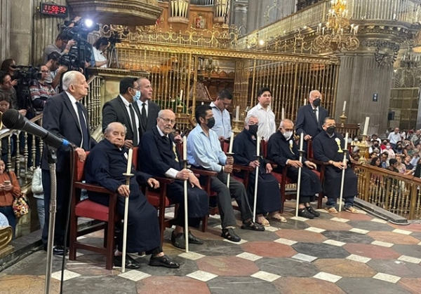 Celebración del Jueves Santo en Puebla