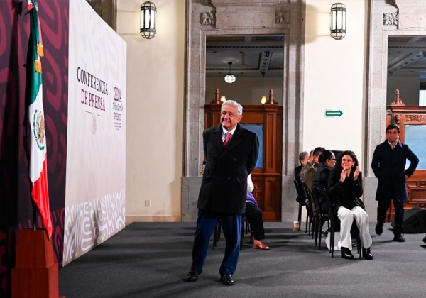 López Obrador celebra trato respetuoso y transición histórica con Sheinbaum