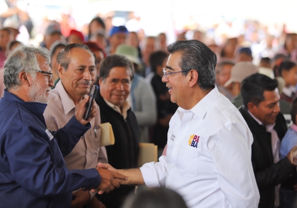  Con sociedad, gobierno estatal construye un mejor Puebla: Sergio Salomón