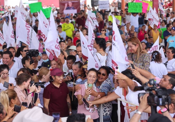 Impulso al campo es sello de la 4T, destaca Sheinbaum desde Lázaro Cárdenas, Michoacán