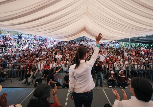 La democracia es el poder del pueblo, afirma Claudia Sheinbaum en Querétaro