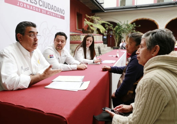 Ratifica Sergio Salomón compromiso con personas en situación de vulnerabilidad