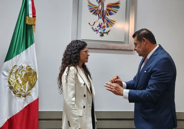 Coordinación institucional con Luisa María Alcalde en favor de México refrenda Alejandro Armenta