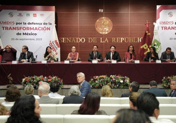 Claudia Sheinbaum destaca la unidad en la defensa de la Cuarta Transformación