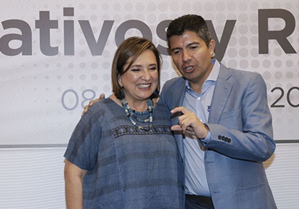 Sin Xóchitl Gálvez, Lalo Rivera pierde conversación digital