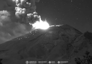 Popocatépetl registró 34 exhalaciones en las últimas 24 horas   