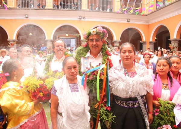 En Puebla, fortalecidos inclusión y reconocimiento de pueblos indígenas: Sergio Salomón