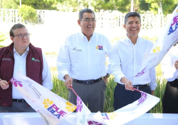 Con rehabilitación de parques, Gobierno de Puebla crea un lugar mejor: Sergio Salomón