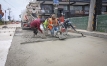 Supervisa Omar Muñoz avances de la pavimentación de la calle Tlaxcala 