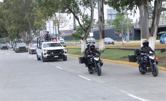 Puebla segura refuerza vigilancia en la capital con operativos aire-tierra