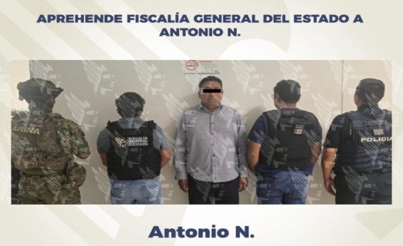 Detiene la FGE a Antonio N por el presunto delito de cohecho, abuso de autoridad e incumplimiento del deber