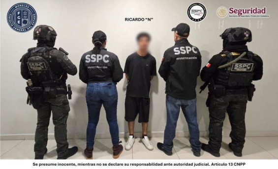 Detienen en Puebla a Ricardo “N”, probable responsable del feminicidio de Andrea Maylin Chino Ramos