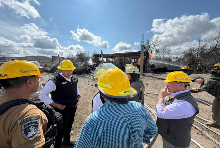 Supervisa gobernador Armenta Mier zona de emergencia en Tepeaca