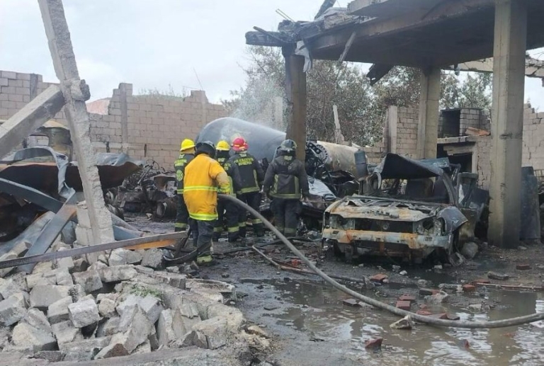 Fuerzas federales y gobierno estatal continúan labor de mitigación de riesgos en Tepeaca