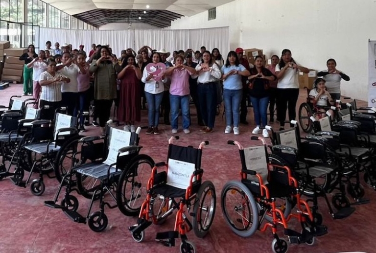 SEDIF brinda bienestar con ayudas funcionales en los 217 municipios