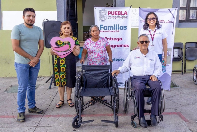 Brinda SEDIF bienestar con ayudas funcionales en 217 municipios