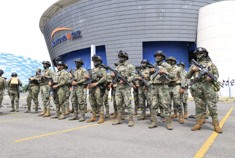 Despliegan más de mil 700 elementos de seguridad por partido España vs Perú