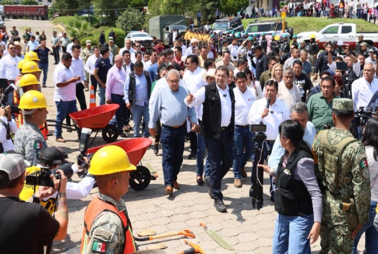 Reactiva gobierno estatal sistema de protección integral ante impactos climáticos en Sierra Norte