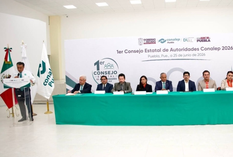 Celebra Conalep Puebla el Primer Consejo Estatal de Autoridades 2026