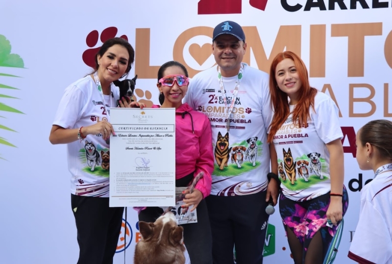 ​ Con carrera “Lomitos Imparables”, Puebla se une en una fiesta deportiva y de bienestar animal