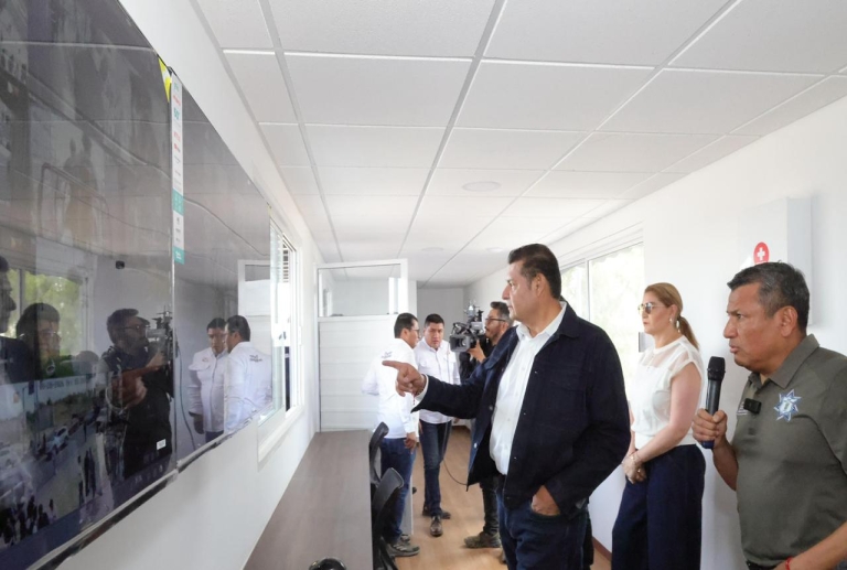 Gobierno estatal fortalece seguridad regional con infraestructura inteligente y cercanía
