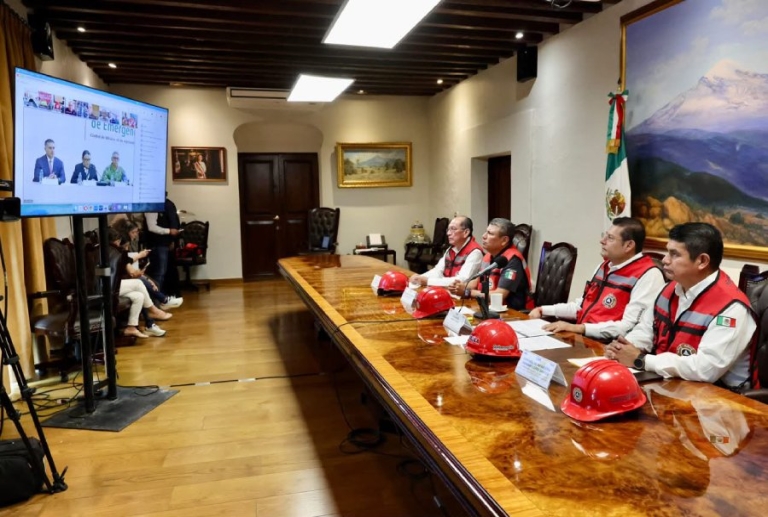Puebla se suma al Simulacro Nacional 2026 y Gobierno Estatal fortalece capacidad preventiva