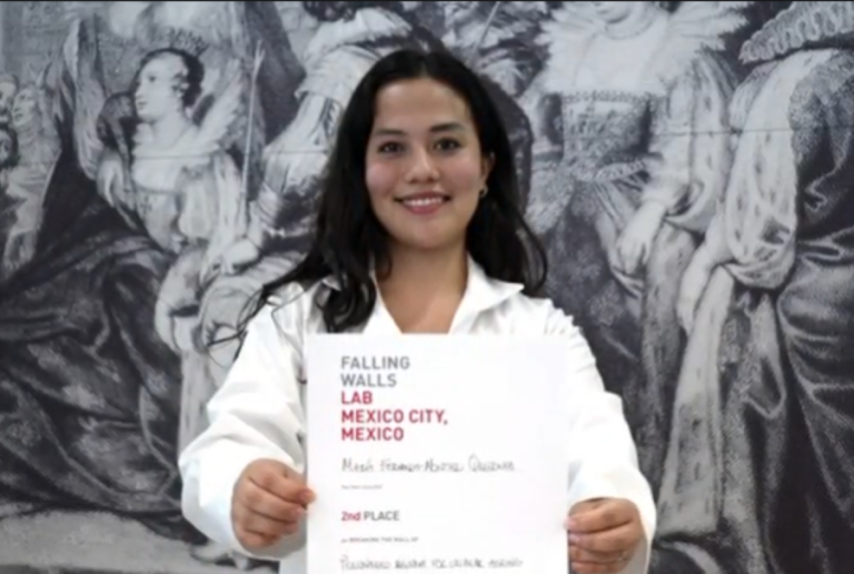 Estudiante BUAP gana 2.o lugar en el Falling Walls Lab México 2026