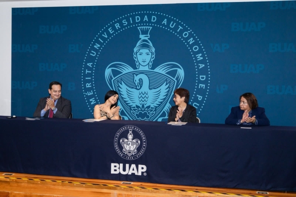 Firman CDH Puebla y BUAP convenio a favor de los derechos humanos