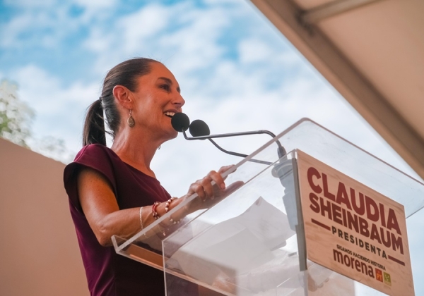 Claudia Sheinbaum anuncia apoyo en proyectos de transporte público, abastecimiento de agua y seguridad